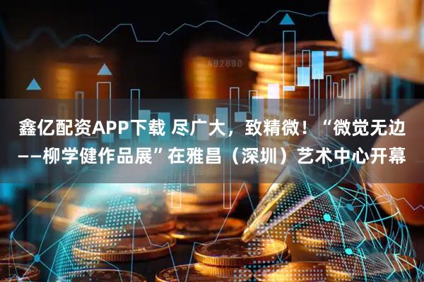 鑫亿配资APP下载 尽广大，致精微！“微觉无边——柳学健作品展”在雅昌（深圳）艺术中心开幕